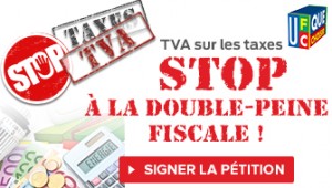 TVA sur les taxes – Signature pétition
