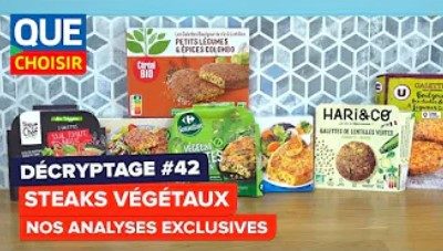 Steaks végétaux